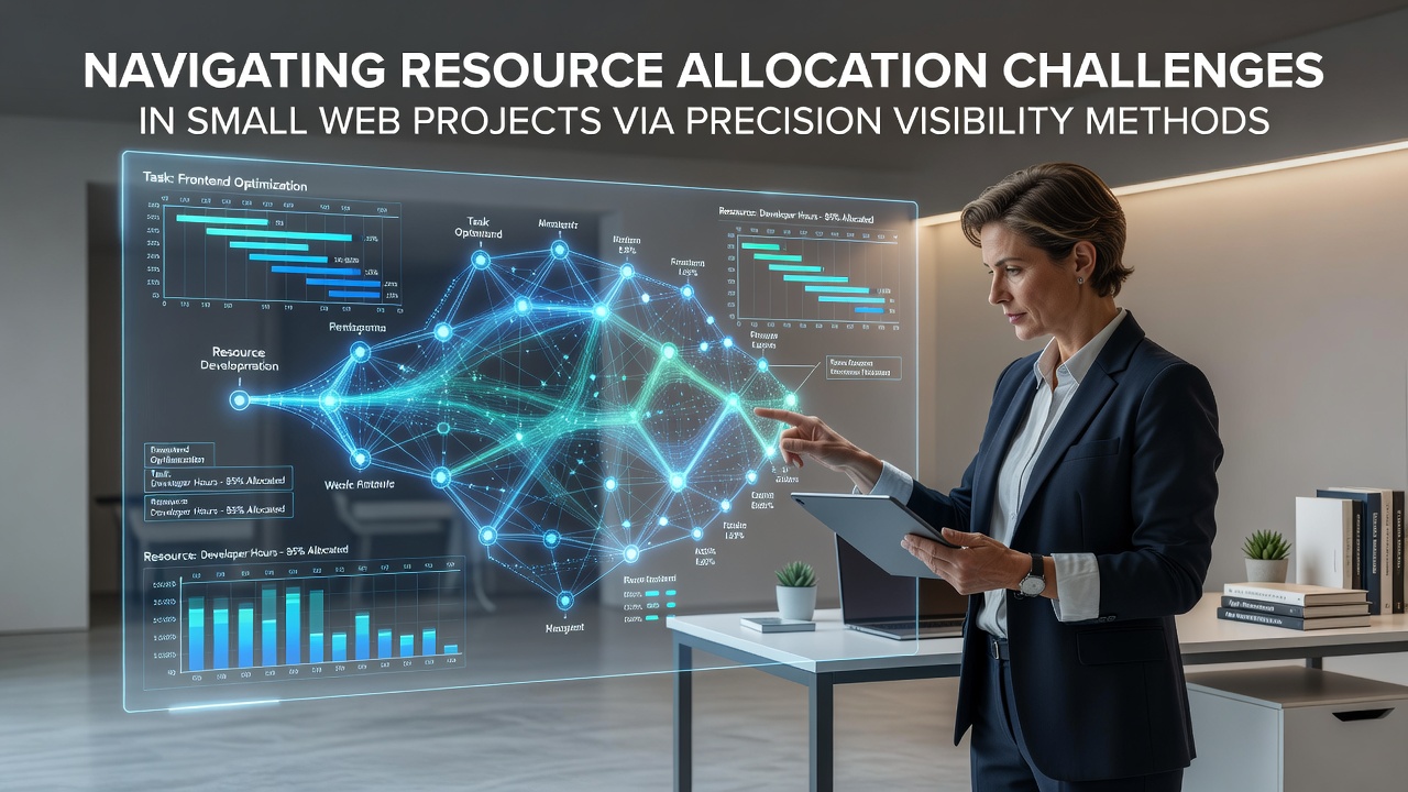 Navigating Resource Allocation Challenges in Small Web Projects via Precision Visibility Methods